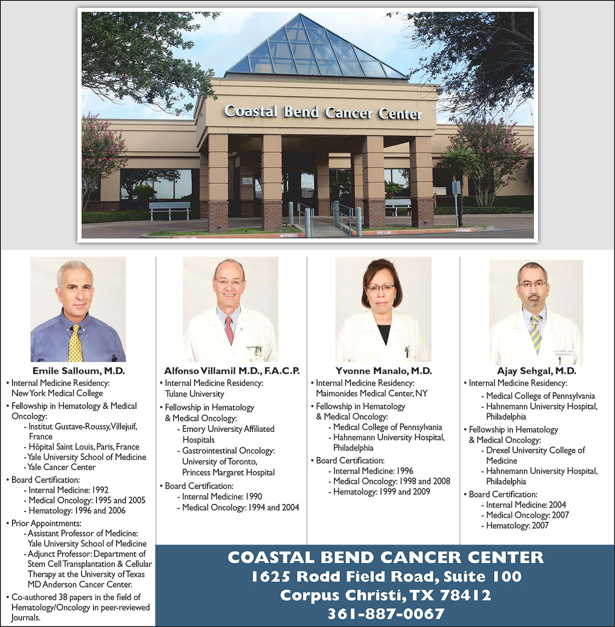 Coastal Bend Cancer Center